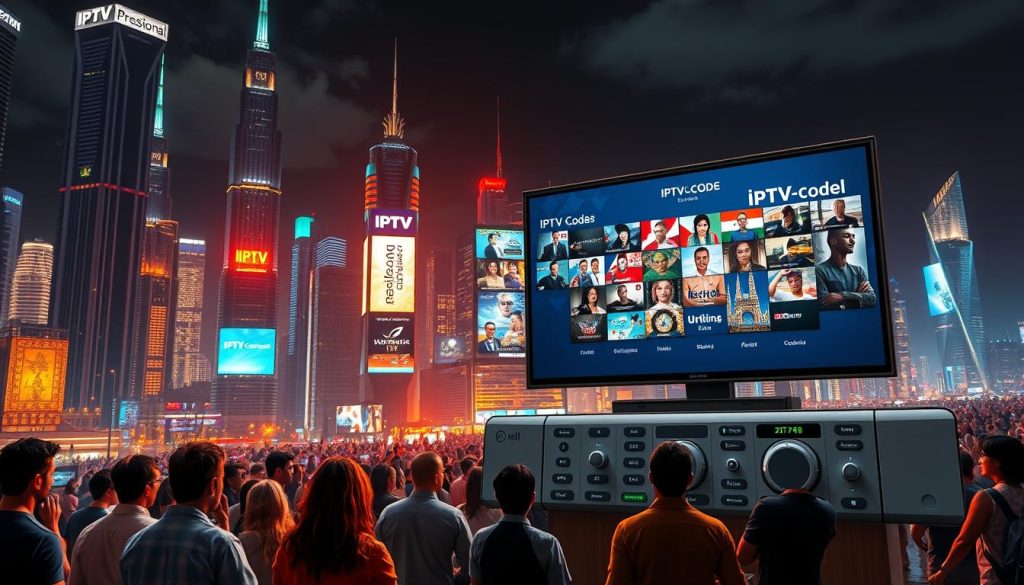 IPTV-Codes internationales Fernsehen